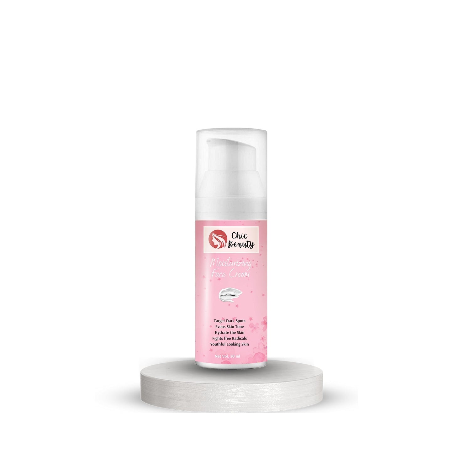 Chic Beauty Moisturizing Face Cream 50ml Prevents Premature Aging & Hydrates the Skin