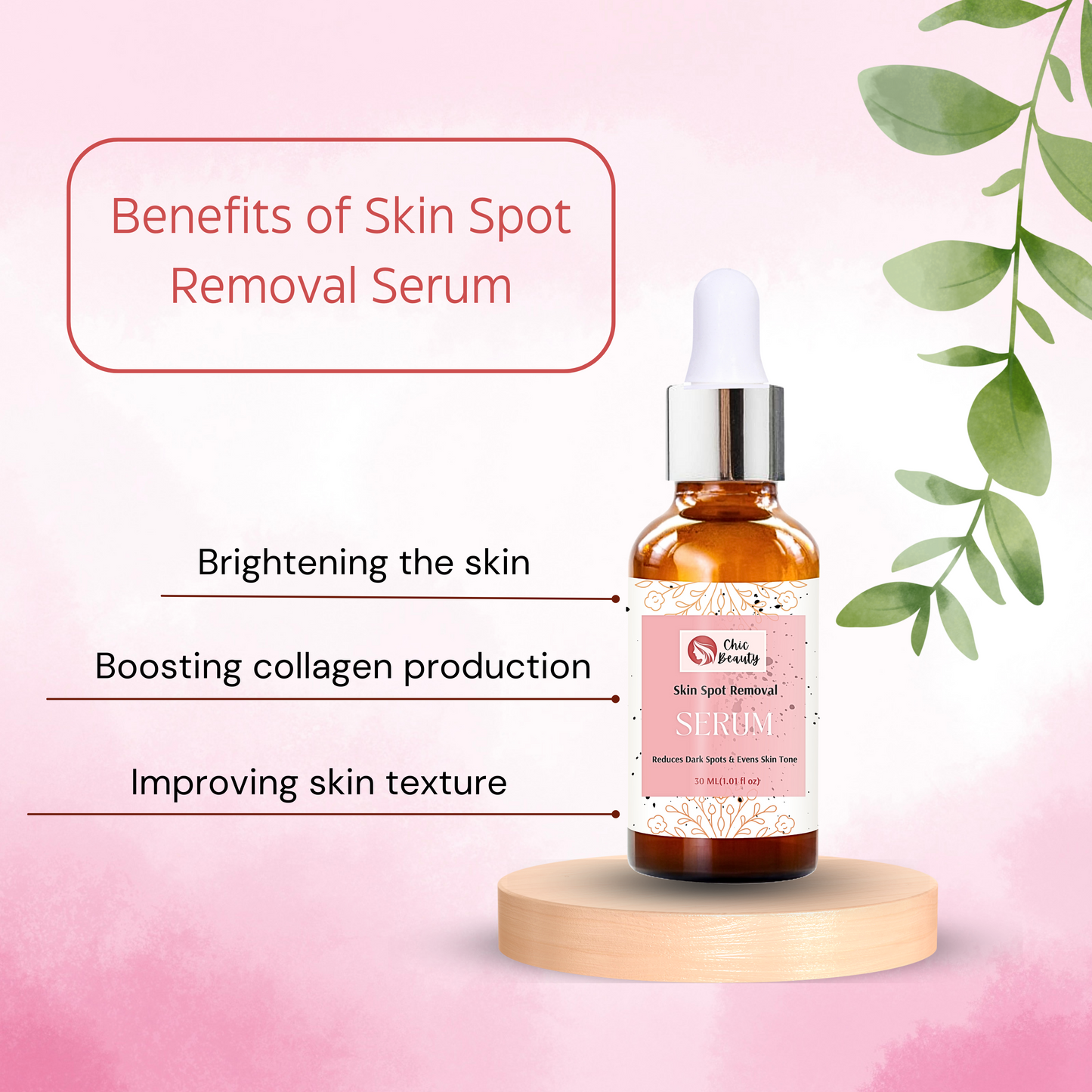 Benefits of Skin Spot Removal Serum 30ml