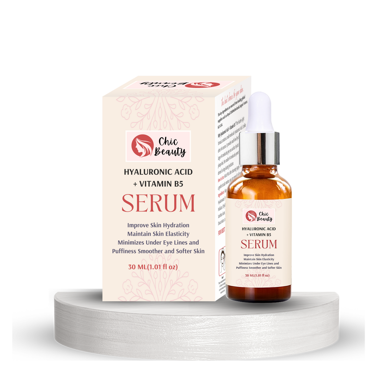 Hyaluronic Acid & Vitamin B5 Serum 30ml